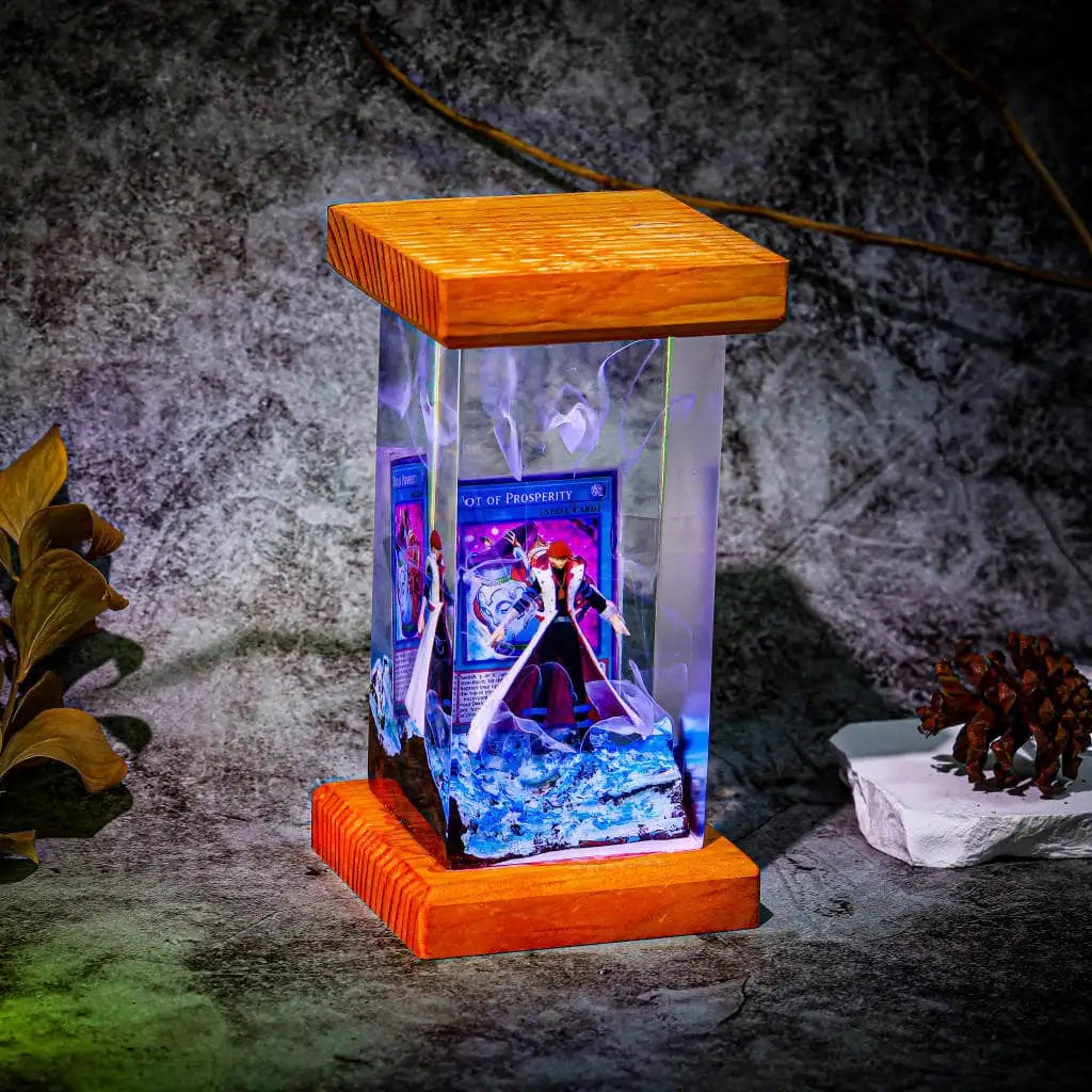 Kaiba Seto Yu Gi Oh Epoxy Resin Lamp, Night Light