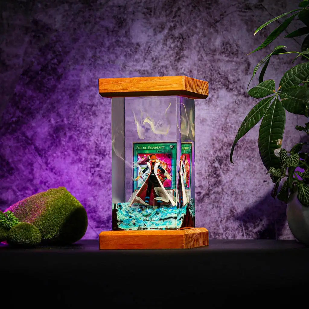 Kaiba Seto Yu Gi Oh Epoxy Resin Lamp, Night Light