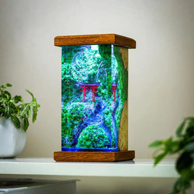 Torii Gate Epoxy Resin Lamp, Night Light