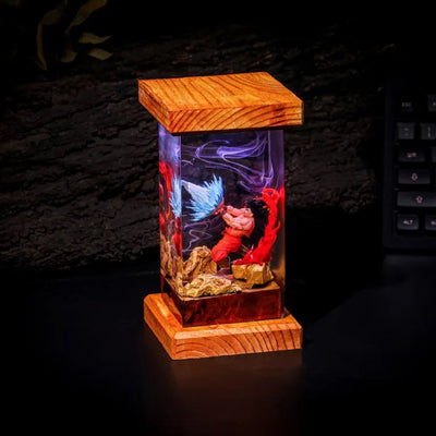 Dragon Ball Goku Epoxy Resin Lamp, Night Light