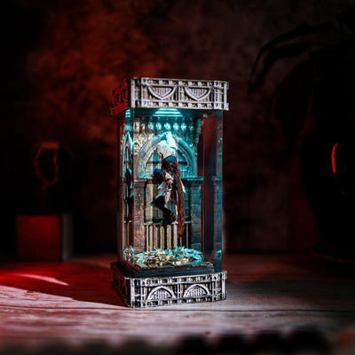 Ezio Auditore Assassin's Creed Epoxy Resin Lamp, Night Light, Wireless Lights