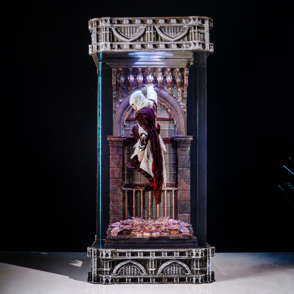 Ezio Auditore Assassin's Creed Epoxy Resin Lamp, Night Light, Wireless Lights
