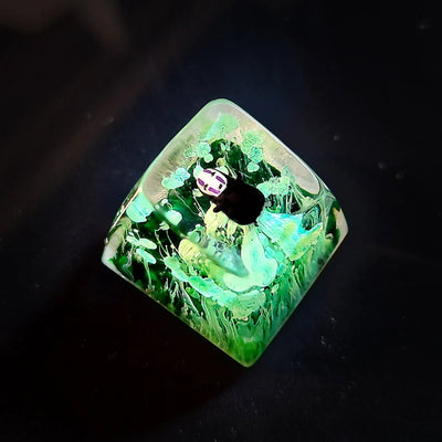 Spirited Away No Face Faceless Artisan Keycaps Epoxy Resin