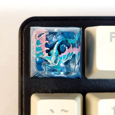 Game Of Throne GOT Bone Dragon Artisan Keycaps Epoxy Resin