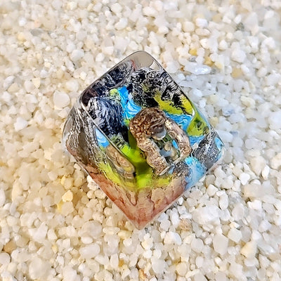 King Kong Kaiju Artisan Keycaps Epoxy Resin