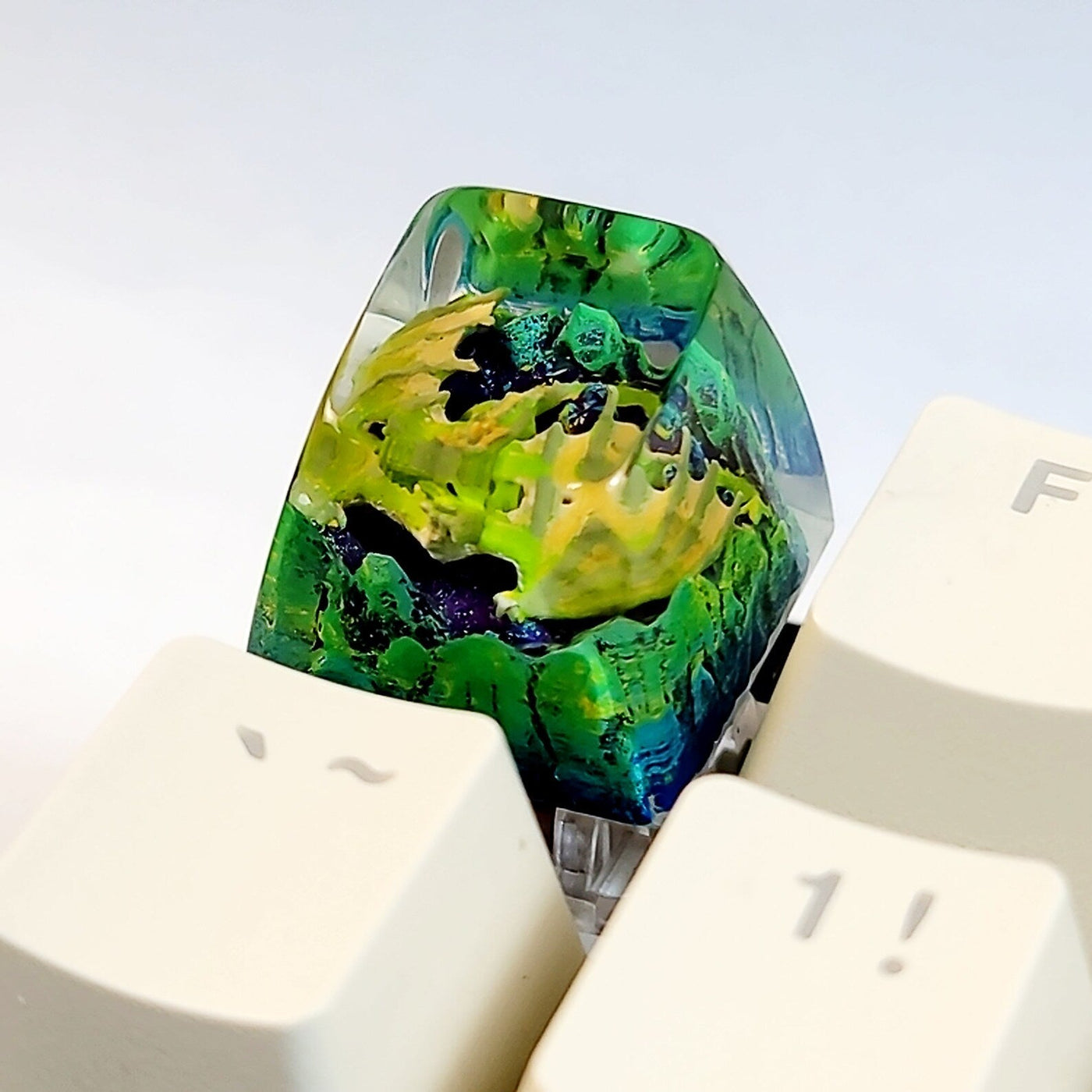 Game Of Throne GOT Dragon Artisan Keycaps Epoxy Resin