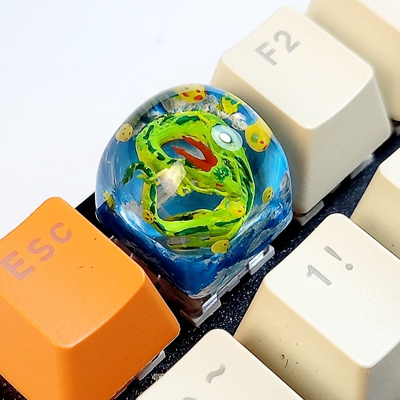 Dragon Ball Shenron Shenlong Artisan Keycaps Epoxy Resin