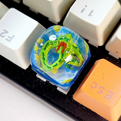 Dragon Ball Shenron Shenlong Artisan Keycaps Epoxy Resin