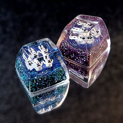 Universe Astronaut Artisan Keycaps Epoxy Resin