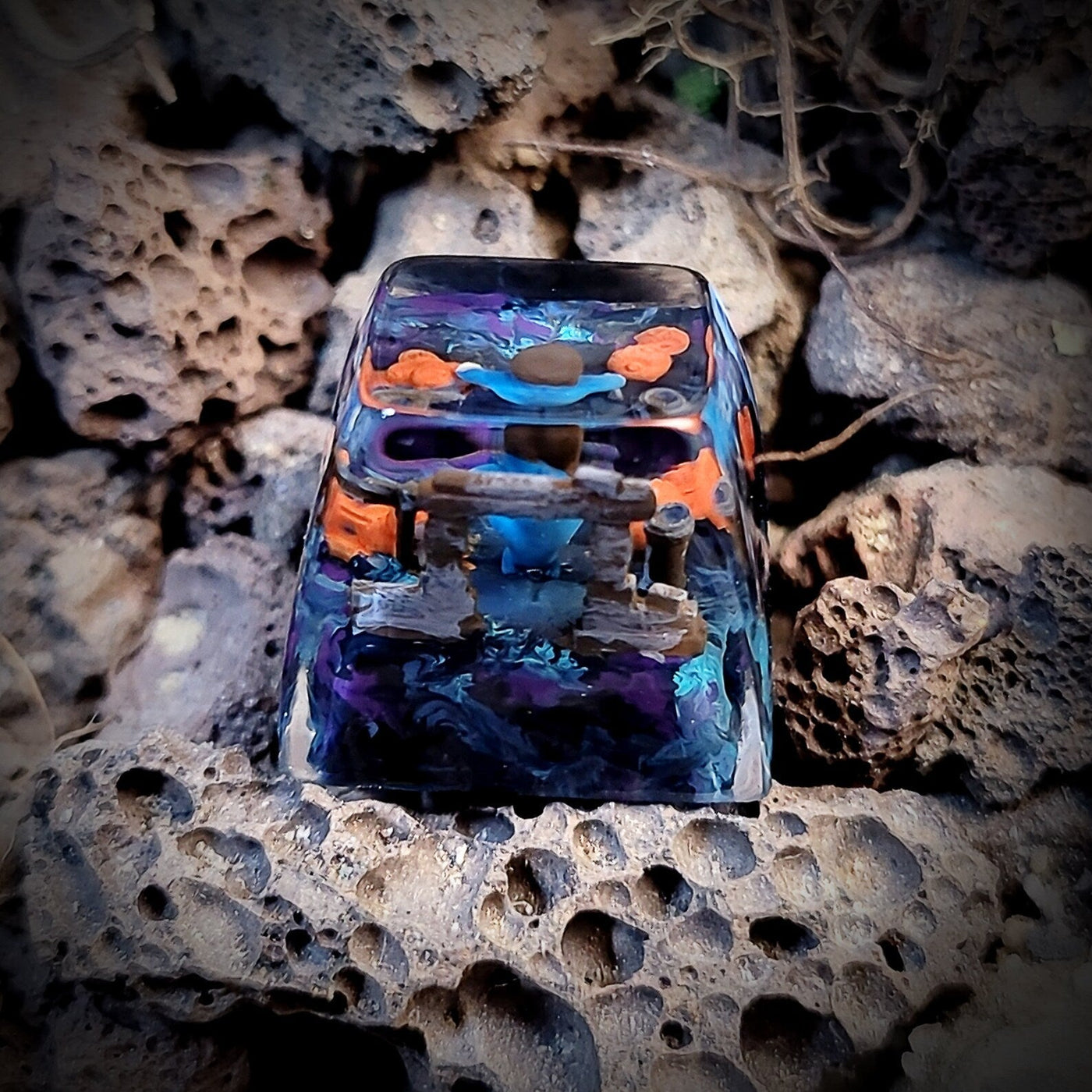 Michael Myers Halloween Artisan Keycaps Epoxy Resin